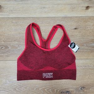Victoria's Secret PINK Red Sports Bra - XS Extra Small - New with Tags